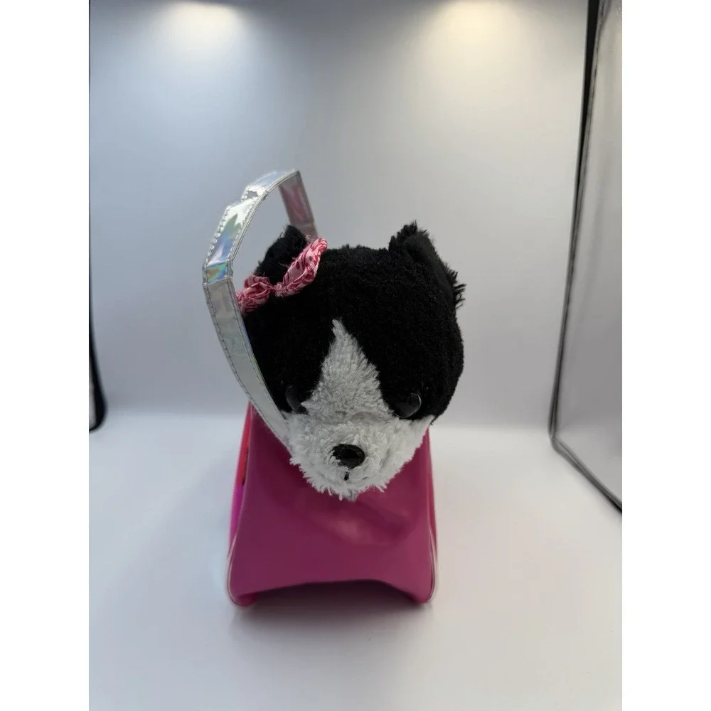 MATTEL Barbie Dreamtopia Kiss & Care Pet Care Pet Carrybag Rainbow PINK With Cat